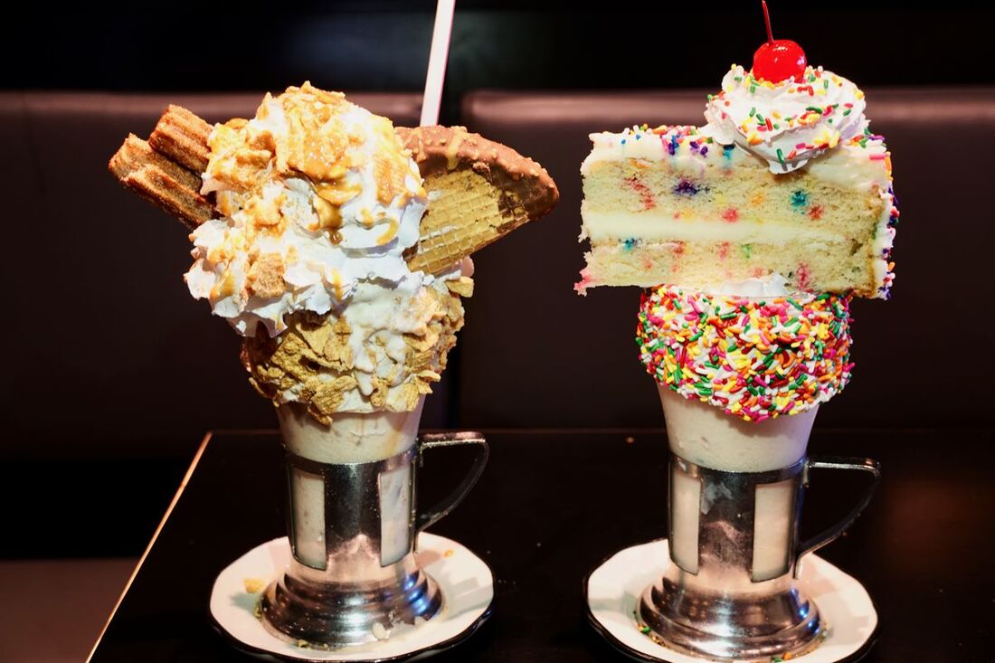 Crazyshakes at Black Tap. Photo by The Foodie Biz