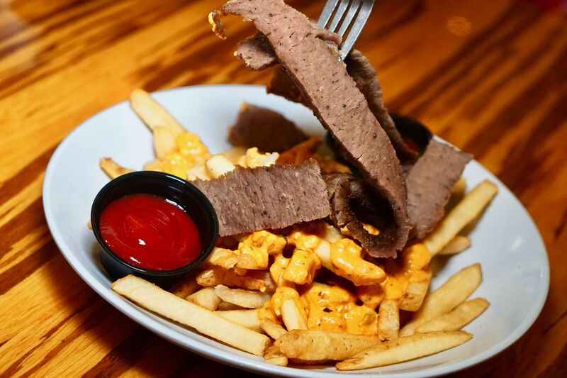 Gyro fries at Daphne's. Photo by The Foodie Biz.