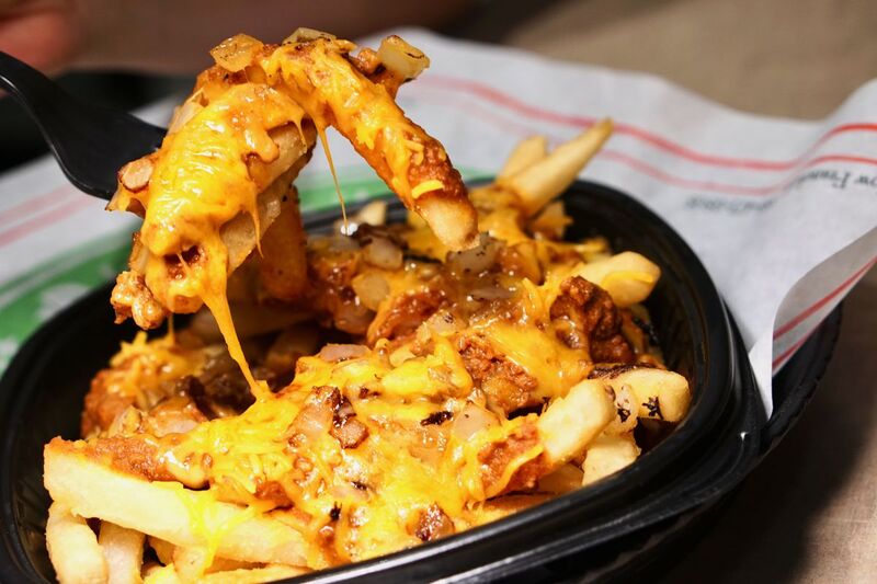 Chili Cheese Fries at Farmer Boys. Photo by the Foodie Biz