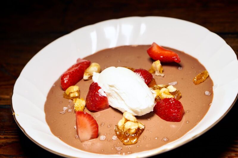 Chocolate nutella panna cotta at Terzo MdR. Photo by The Foodie Biz