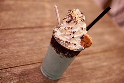 Cookie Monster Milkshake at Sweet Comforts in TRADE Food Hall